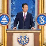 Liang-Chi Tan à l'inauguration de l'Eglise de Scientologie de Kaohsiung