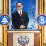 Po-Lin Huang à l'inauguration de l'Eglise de Scientologie de Kaohsiung