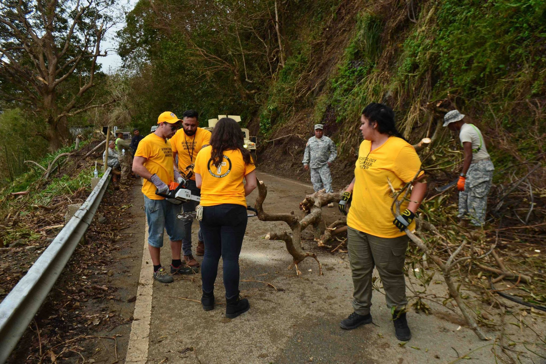 Les ministres bénévoles aident Porto Rico suite aux ouragans
