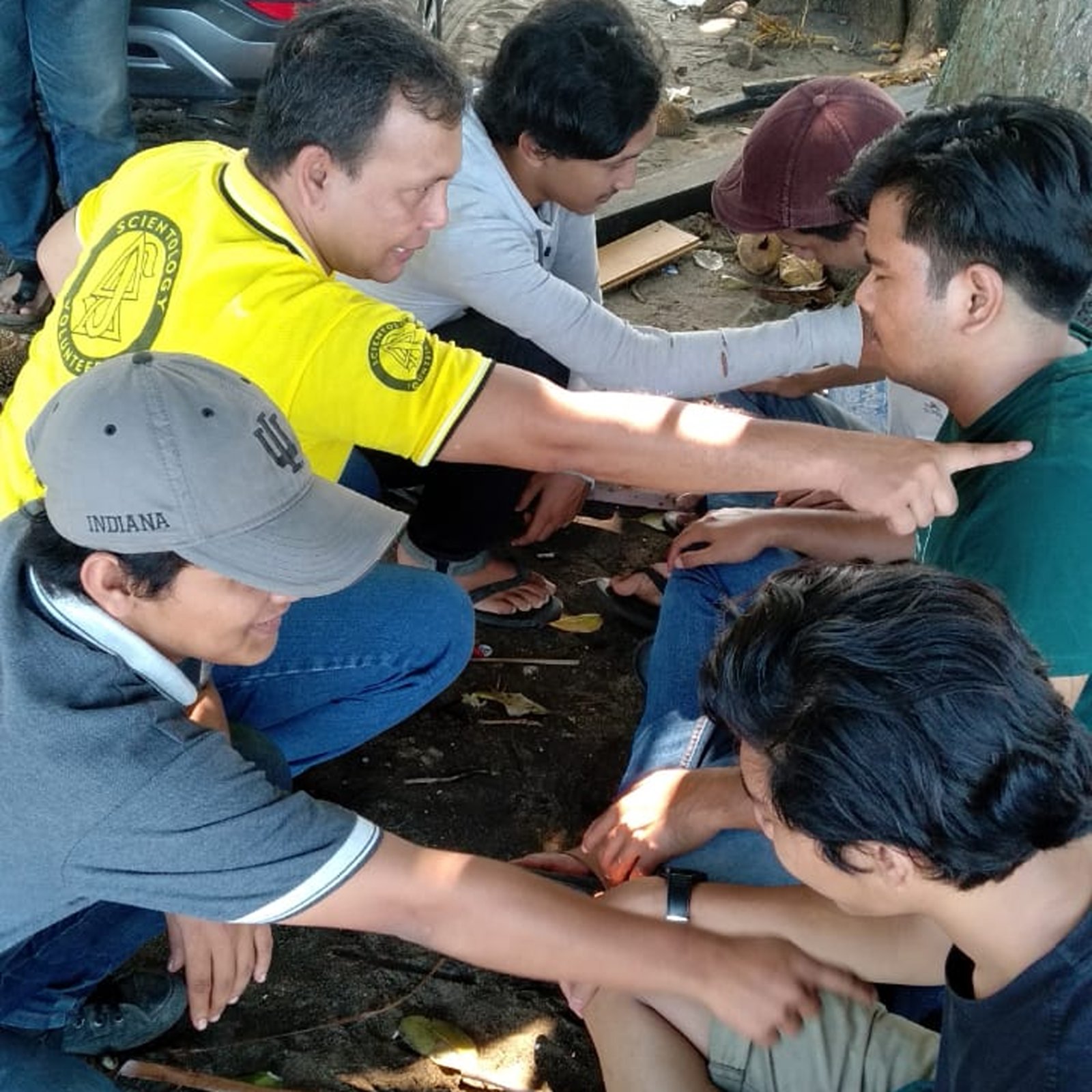 Un bénévole aide l’Indonésie à faire face aux catastrophes