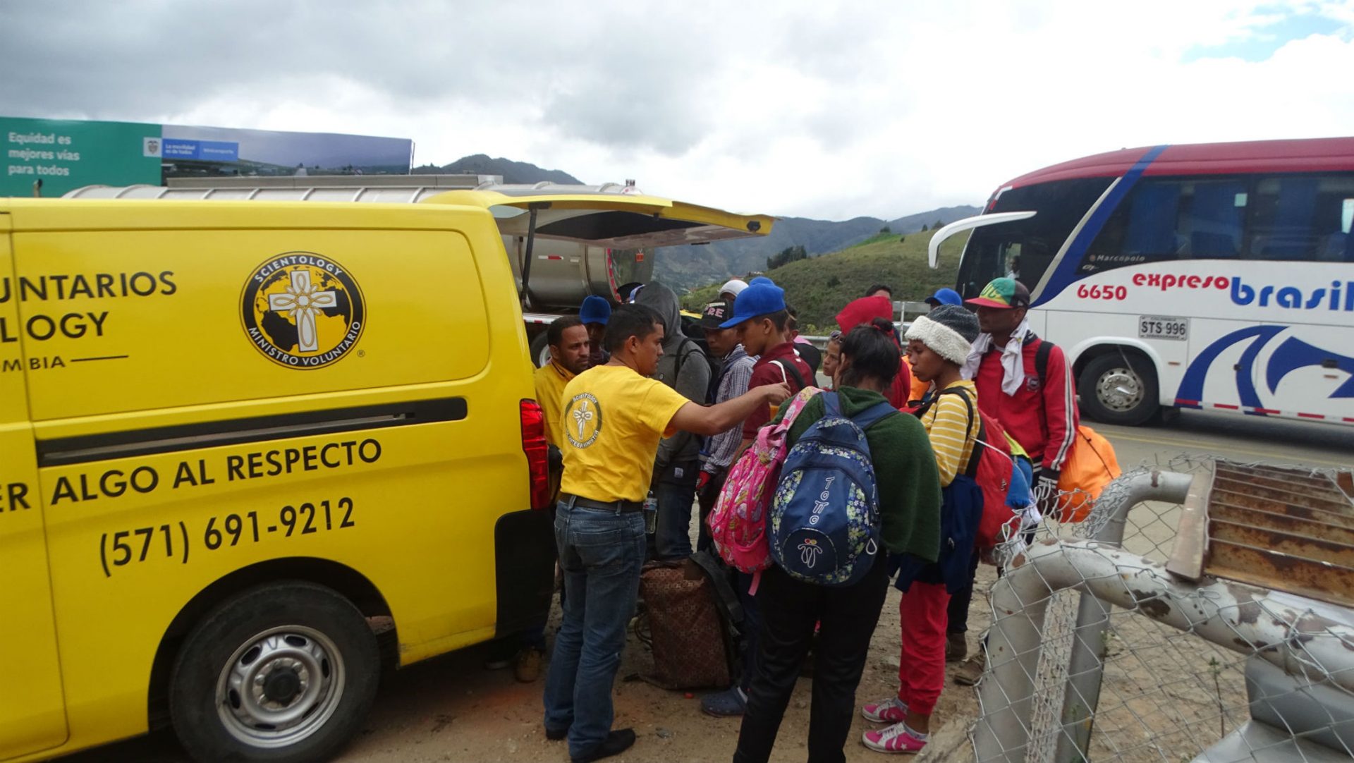La Scientologie honorée pour son aide dans la crise de l’immigration au Venezuela