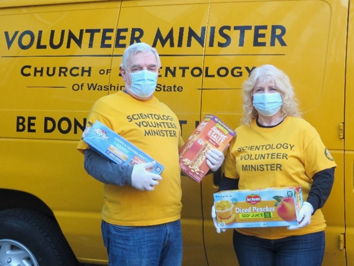 Les bénévoles scientologues et les associations de Seattle face à la pandémie