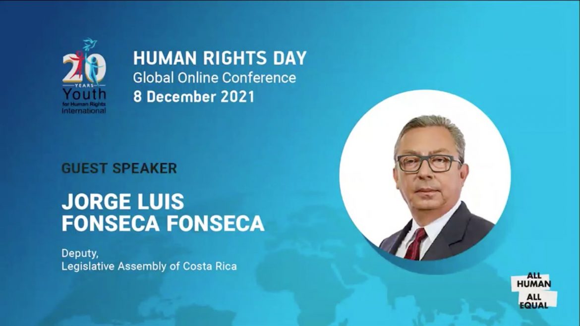 Un député du Costa Rica reçoit un prix international des droits de l’Homme