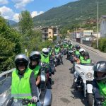 Des motards italiens font la promotion d’une Italie sans drogue