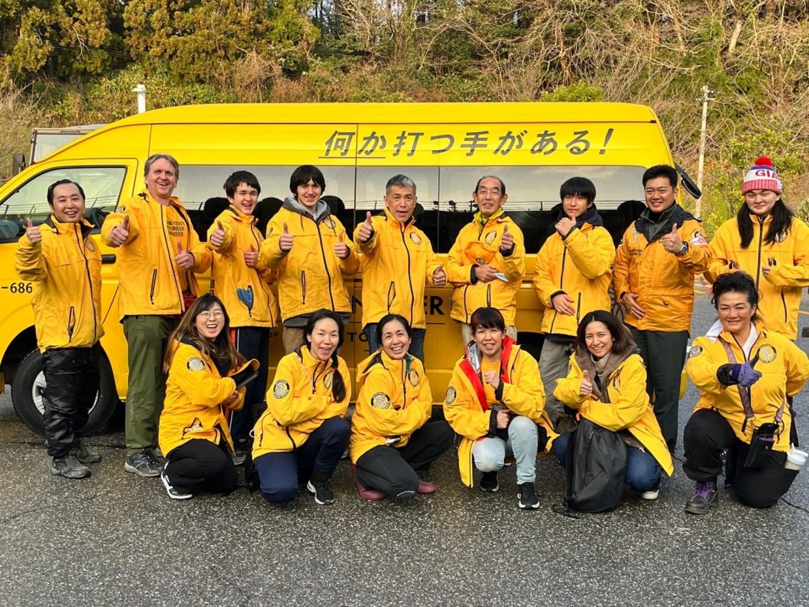 Les bénévoles de Scientology en aide aux victimes du tremblement de terre au Japon