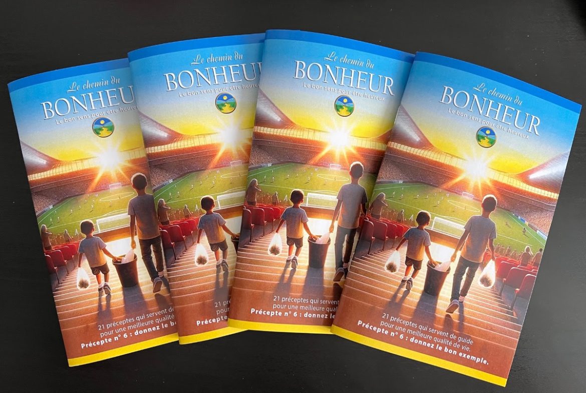 Des bénévoles apportent un message de réconfort