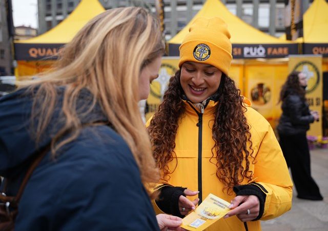 Les actions d’aide concrète des bénévoles de Scientology en Italie