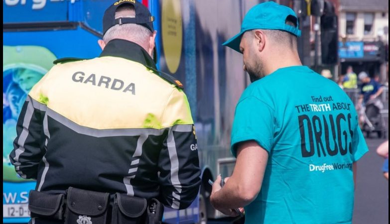 Des actions de prévention contre la drogue à un festival en Irlande